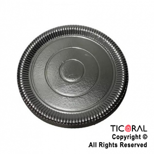 PLATO LAMINADO NEGRO N.22 22CM x 10